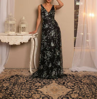 Ricarica - Midnight Bloom Gown