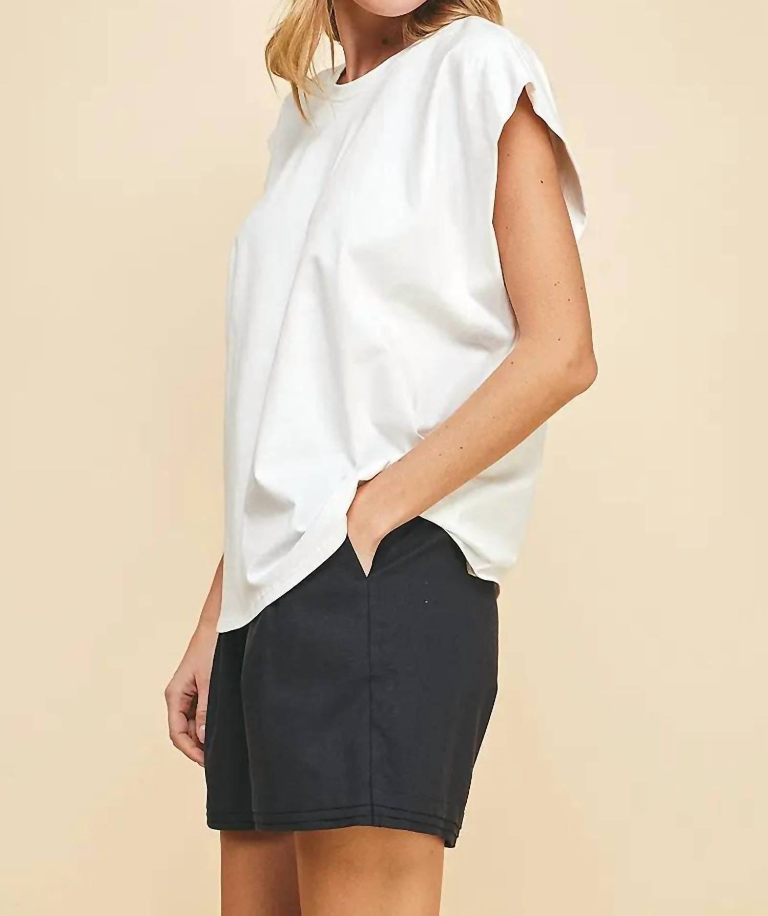 Sleeveless Knit Top