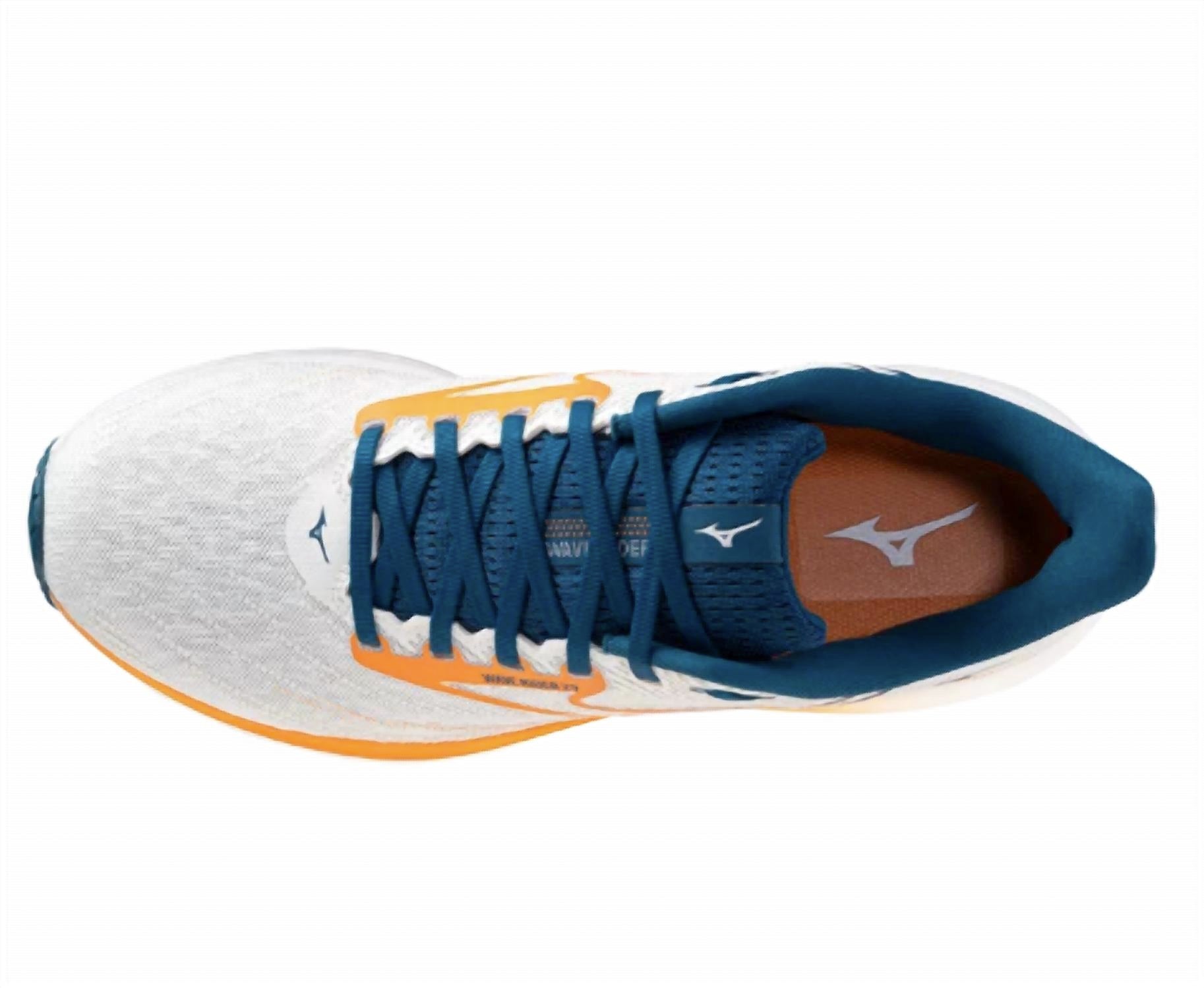 MIZUNO Men's Wave Rider 29 Running Shoes in gf white autumn sunset - men's sneaker - view 5