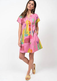 Uncle Frank - Modern Mexicana Dress With Pockets