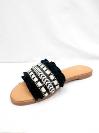 Camel Threads - Women's Joy Fringe Slide Sandal