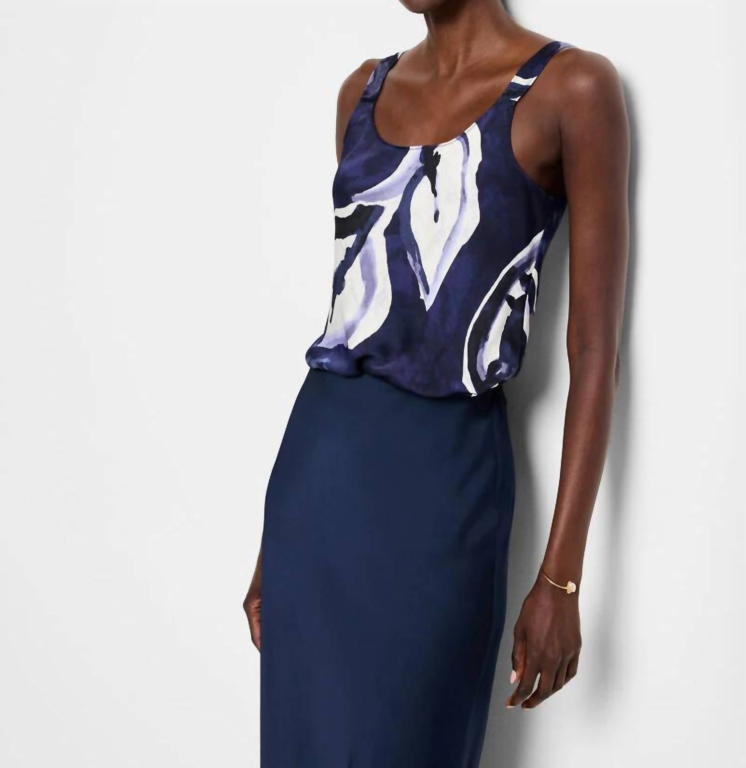 Nic + Zoe - Watercolor Vines Camisole