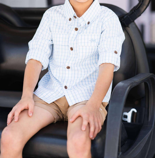 Saltwater Boys Co. - Flagler Boys Fishing Shirt