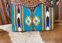 American Darling - Women's Saddle Blanket Crossbody Messenger Bag