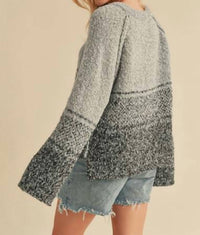 AEMI + CO Fraya Wide Sleeves Sweater - women's sweater - alternate view