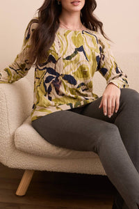 Tribal - Long Sleeve Crew Neck Sweater