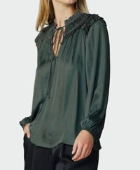 Current Air - Shoulder Ruffled Detail Blouse
