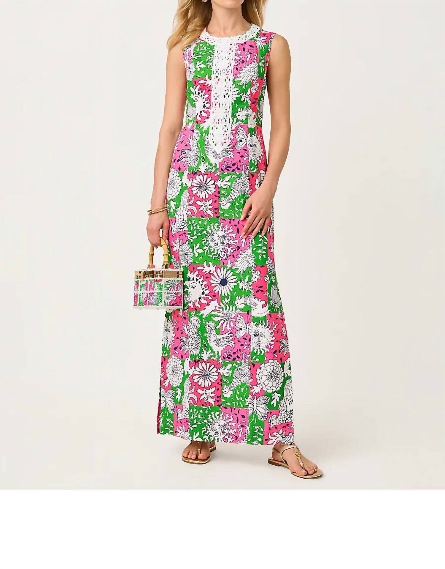 Lilly Pulitzer - Barberine Stretch Maxi Shift Dress