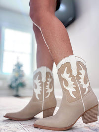 Miim - Women's Jackie Block Heel Western Bootie