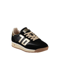 Back 70 Women's Jogger N Sneakers in black gold 1 - women's sneaker