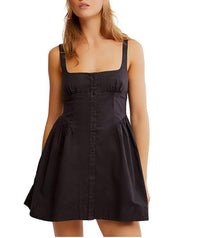Free People - Astrid Oxford Mini Dress