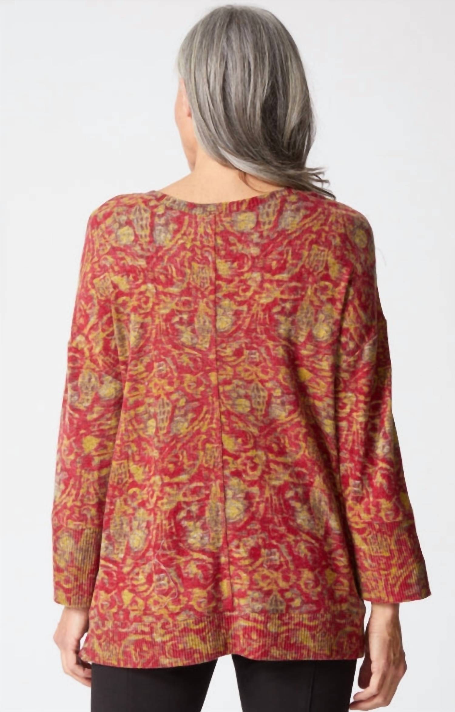 Habitat - Super Soft Heathered Fleece Pullover Top