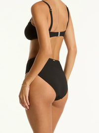 Sea Level Australia - Spinnaker Retro High Waisted Bikini Bottom Pant