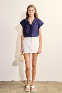 English Factory - Ruffle Denim Skort