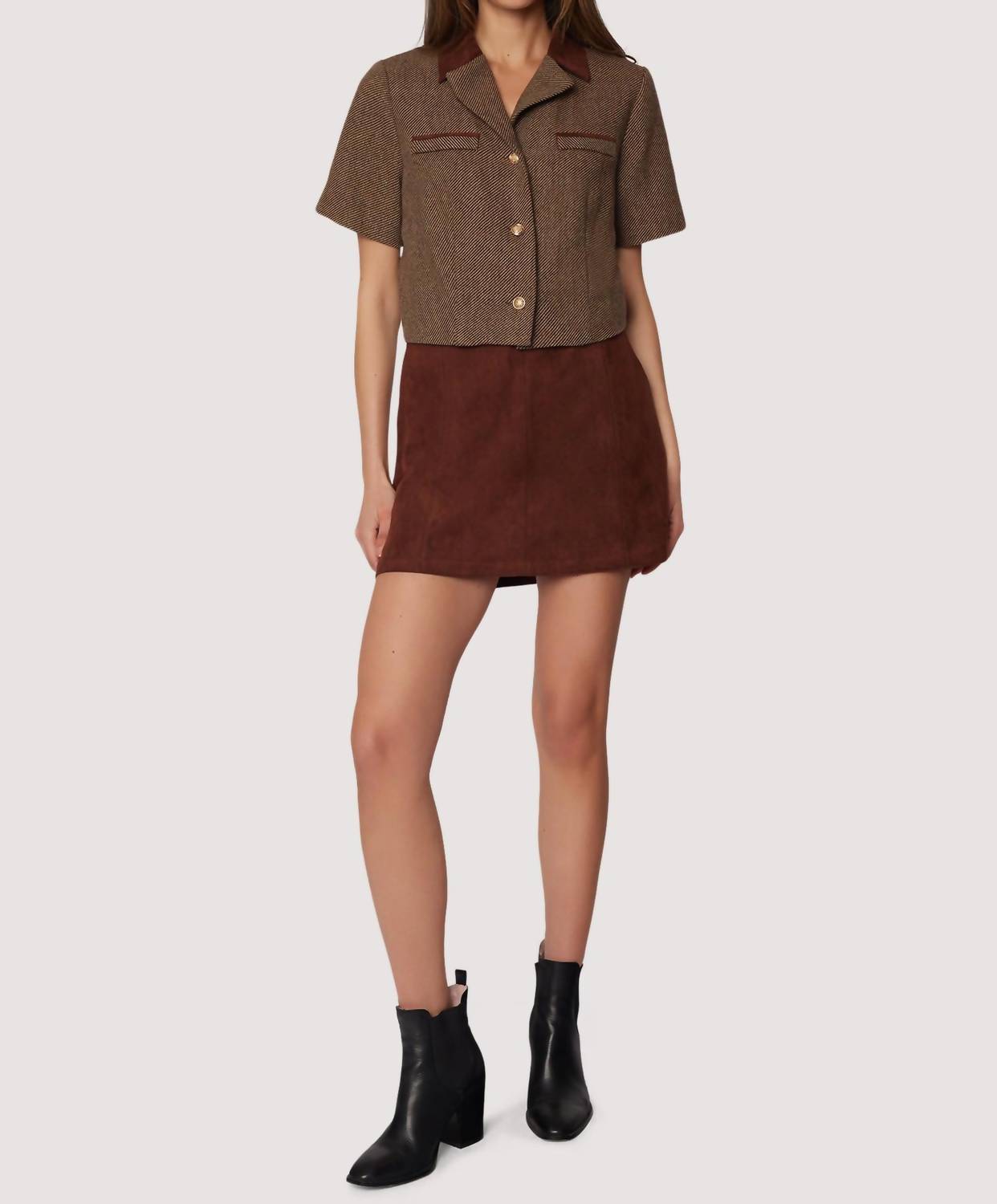 Lost + Wander - Fall Enchantment Mini Skirt