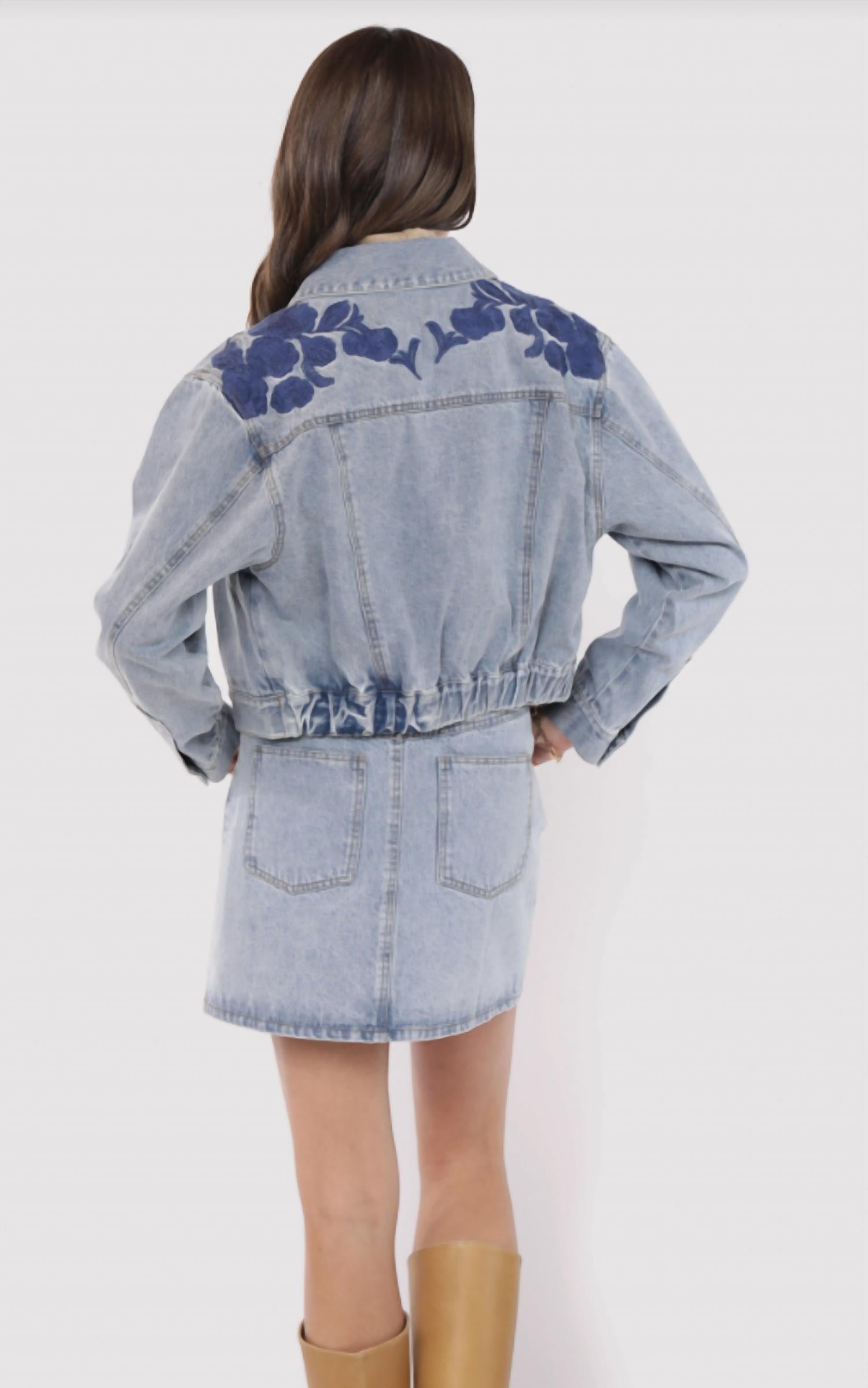 Sadie & Sage - Most Likely Embroidered Jacket