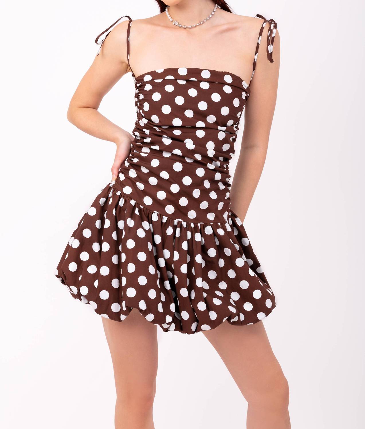 Amylynn - Puffball Mini Dress