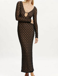 BARDOT Yazmin Lace Dress in black - women's dress