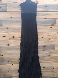 Long Ruffled Dress