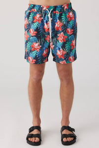Sol Angeles - Men's Hibiscus Floral Swim Short