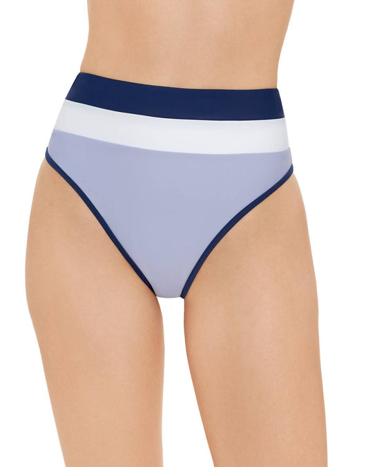 Champion - Women's High Waisted Bathing Suit Bottom Color Blocked