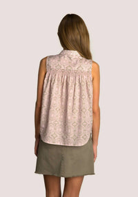 Dylan - Sara Sleeveless Button-up