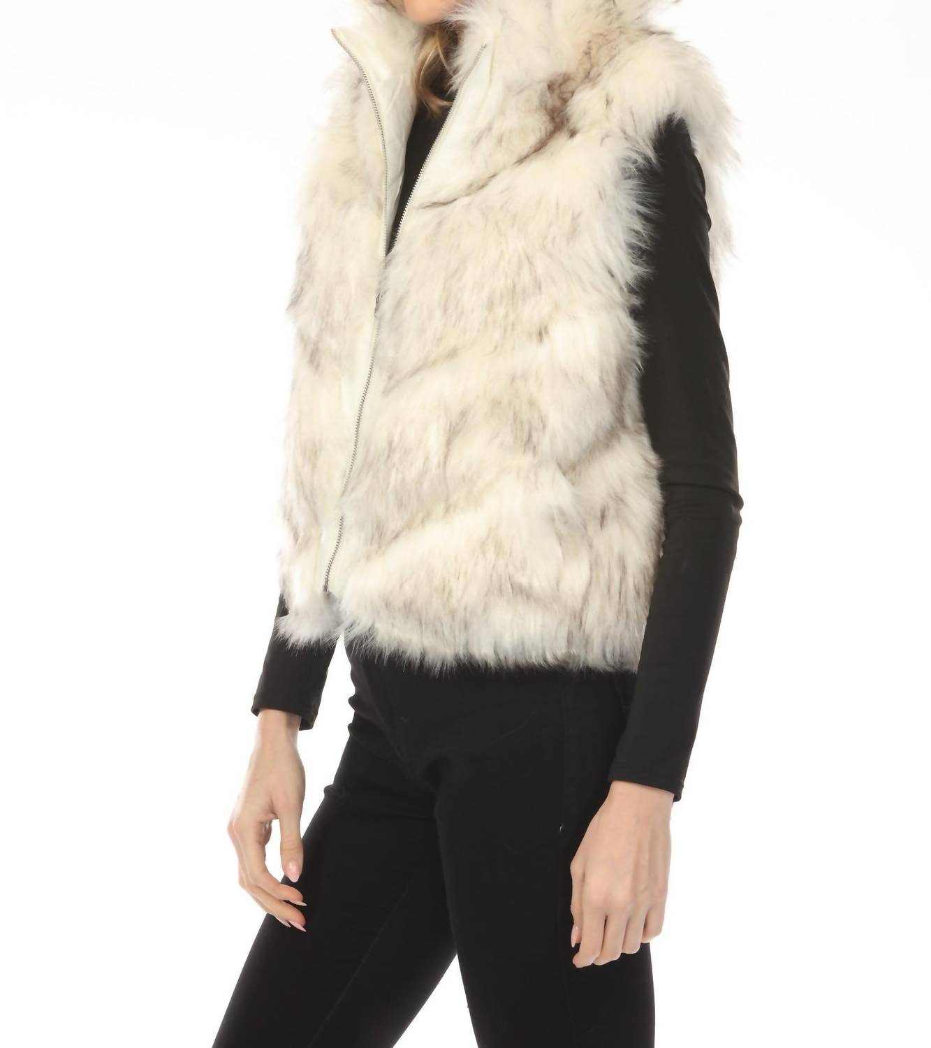 Metric Knits - Reversible Faux Fur Vest