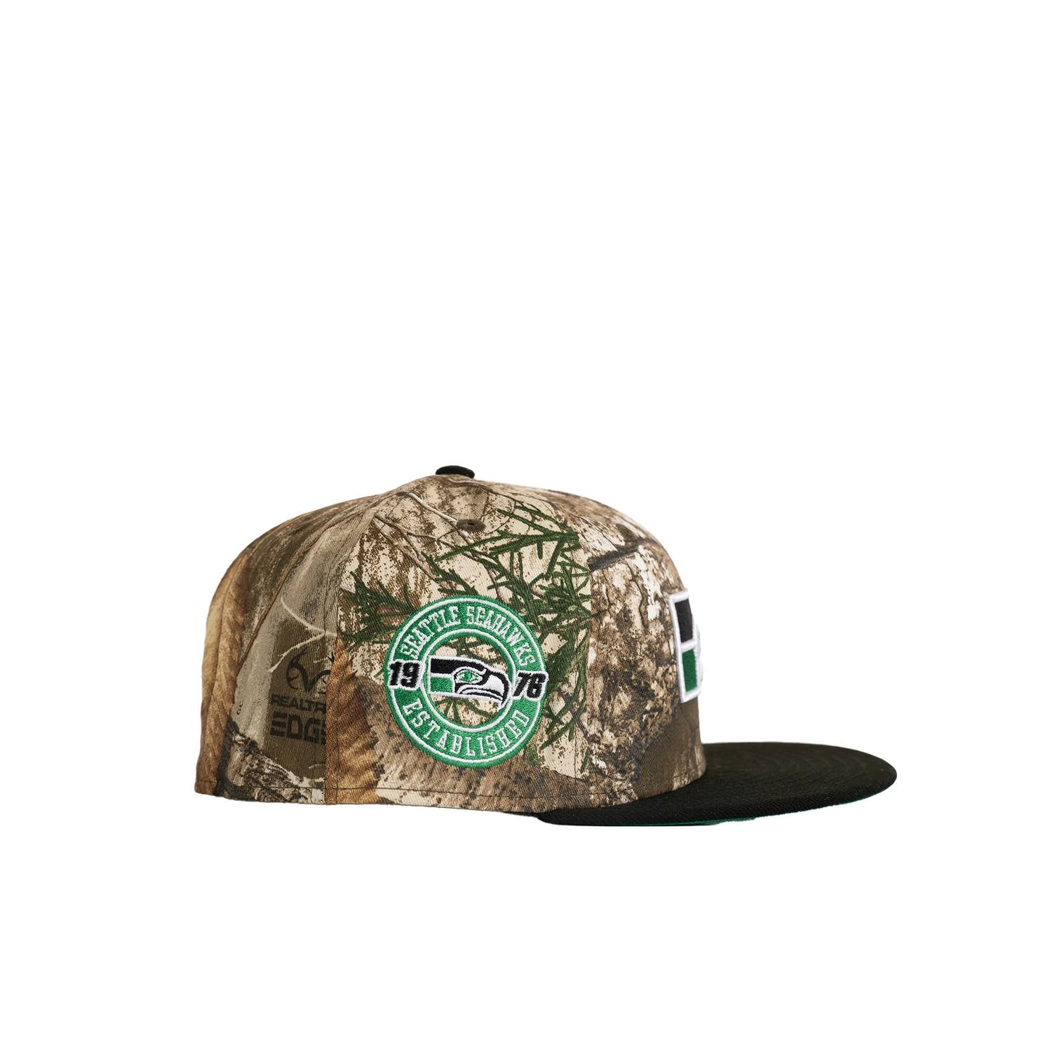 New Era - Unisex Seattle Seahawks Real Tree With Bill Hat