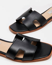 Steve Madden - Women's Haydn H Strap Leather Sandal