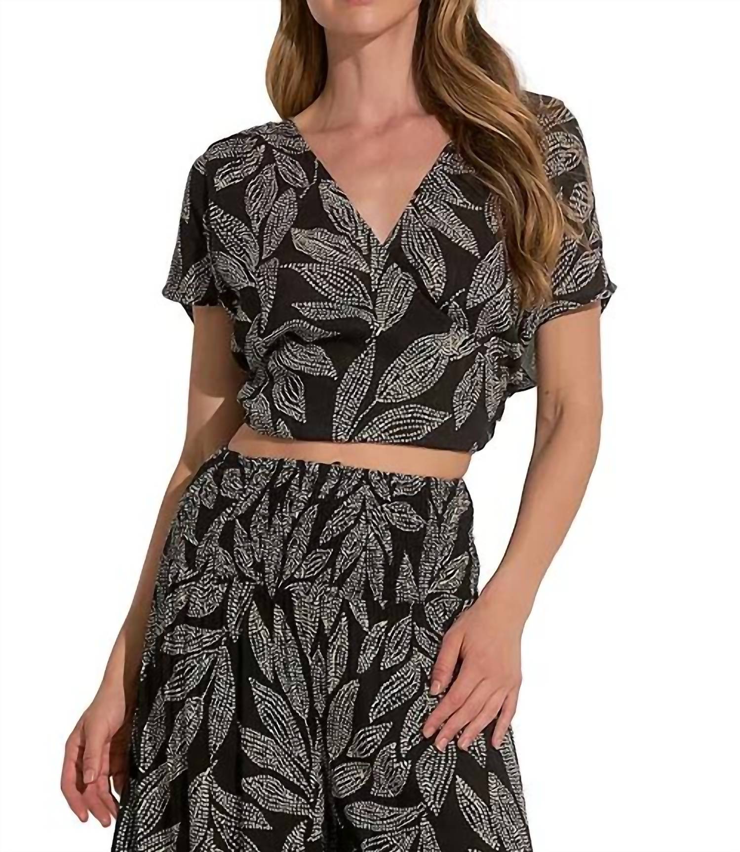 Elan - Cartagena Print Top