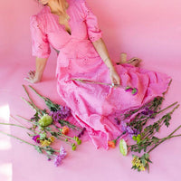 Fore Collection - Victoria Eyelet Maxi Dress