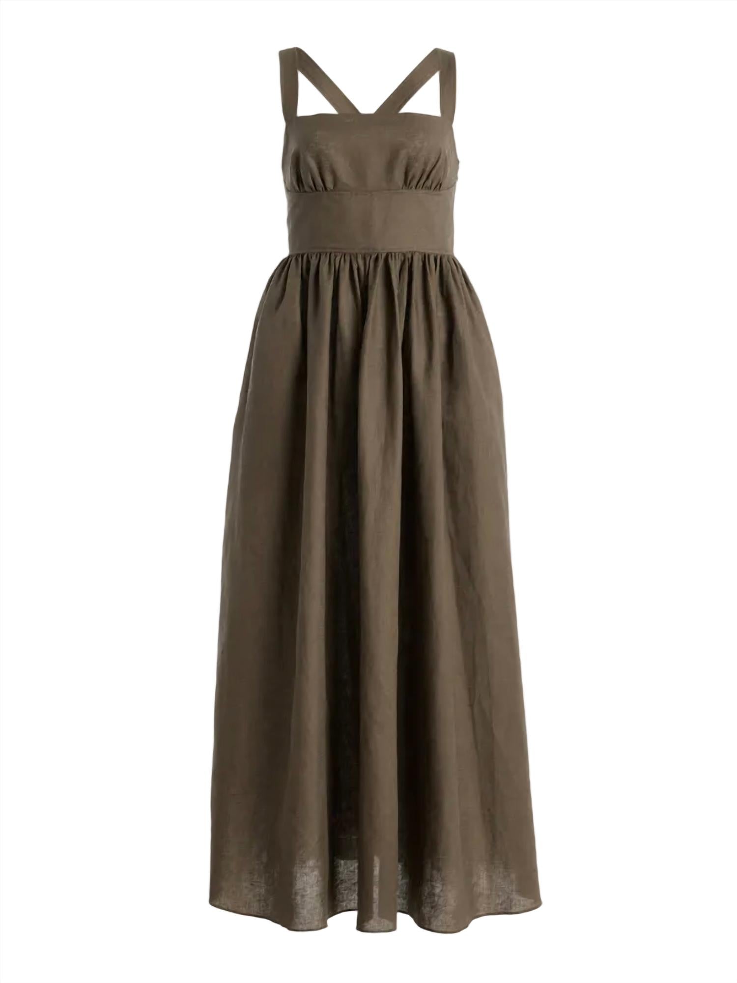 Matteau - Crossback Linen Dress