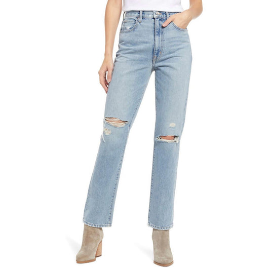 Slvrlake - SIERRA SLIM STRAIGHT STRETCH DENIM JEANS