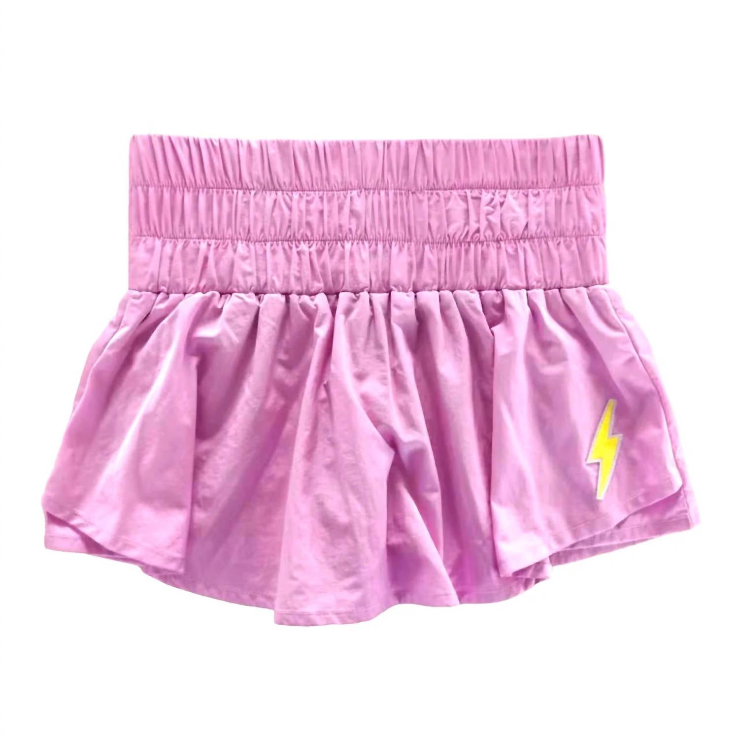 Little Olin - Girls' Gathered Mini Skort