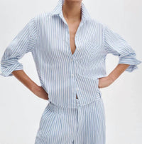 Rag & Bone - Lucia Striped Poplin Shirt
