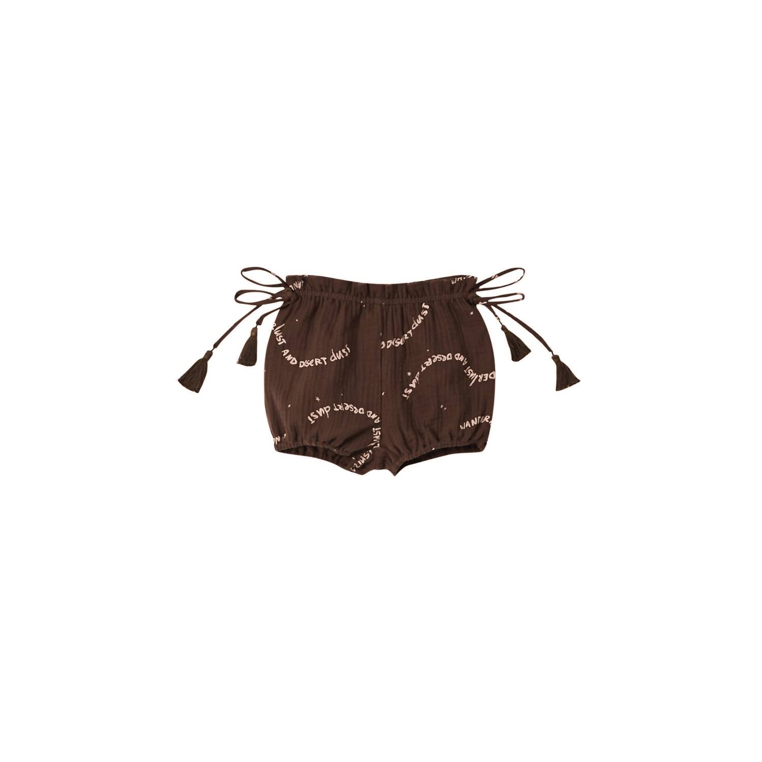 Omamimini - Baby Girls Gauze Bloomers with Tassels