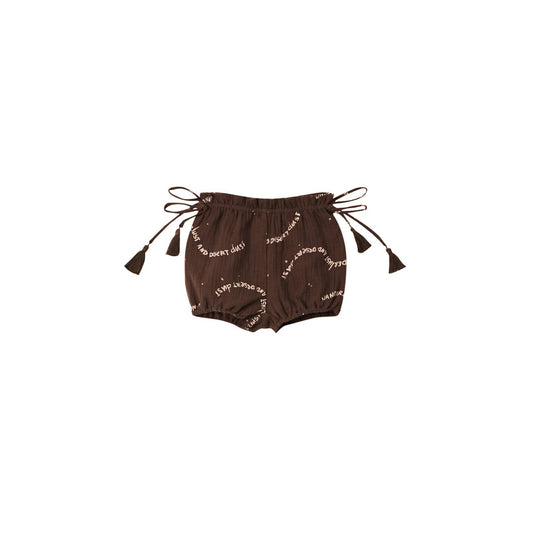 Omamimini - Baby Girls Gauze Bloomers with Tassels