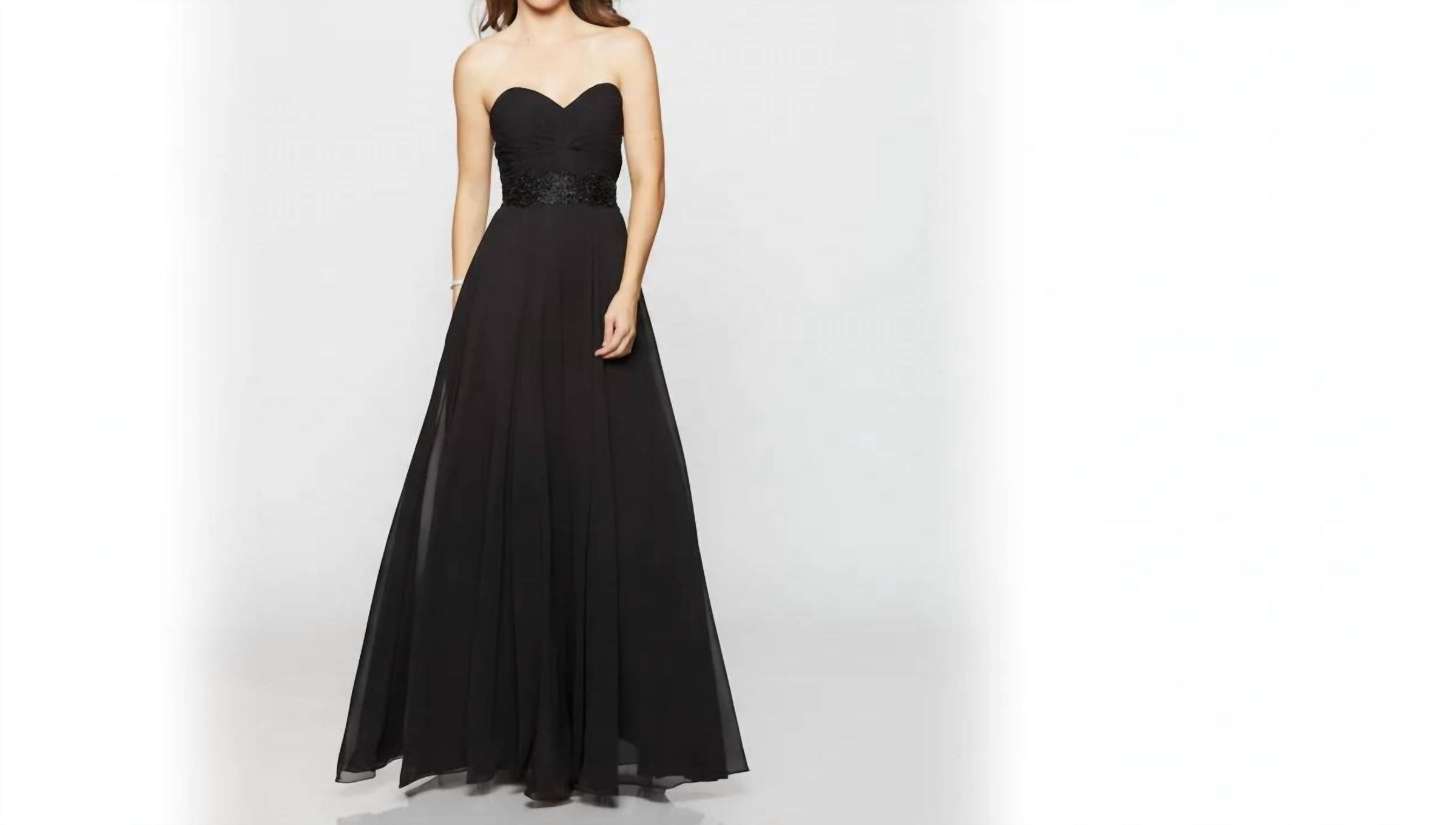 Last Dress - Twilight Whirl Strapless Gown