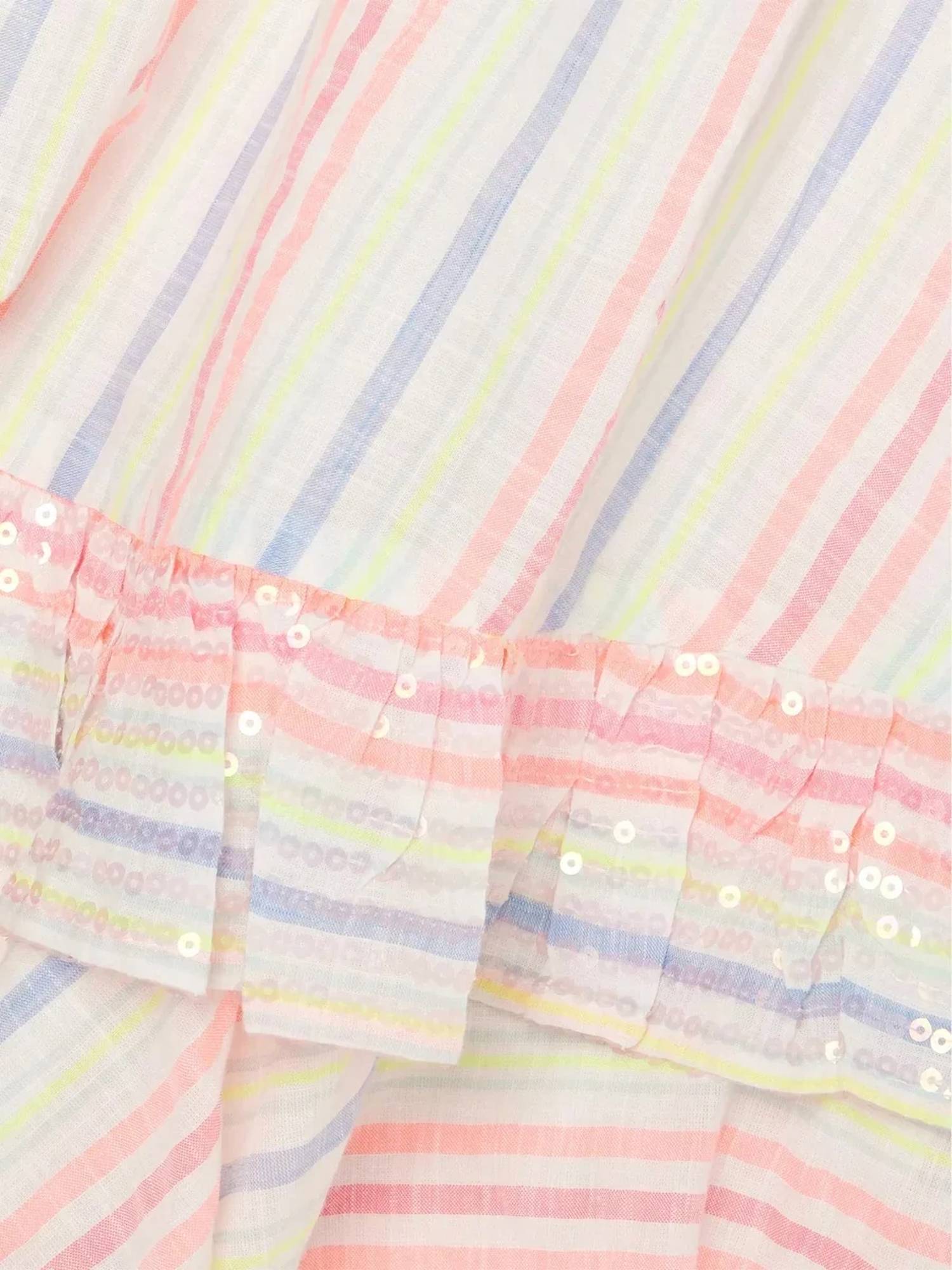 Billieblush - Girls Striped Sleeveless Dress