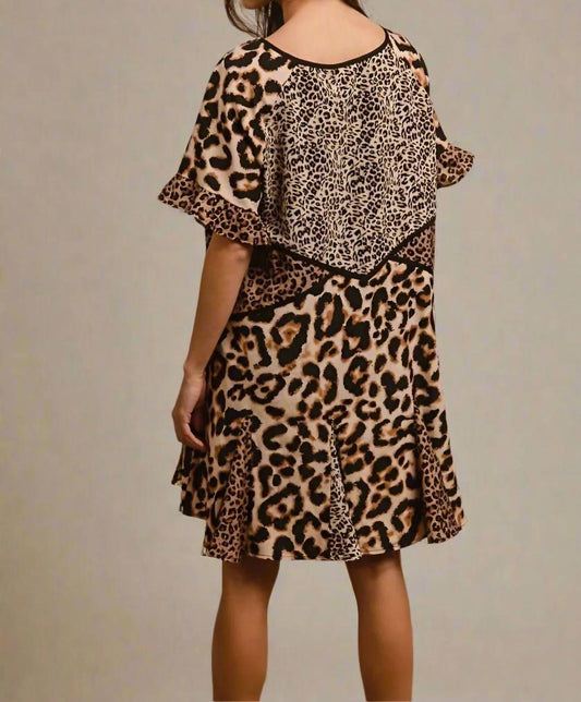 Bibi - Women's Ruffle Sleeve Dress