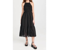 Sea - Women's Cole Smocked Ramie Midi Dress