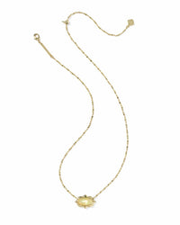 Kendra Scott - Women's Elisa Scallop Frame Short Pendant Necklace