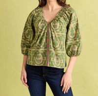 Double A - Beatrice V Neck Top