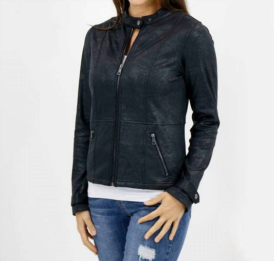 Grace And Lace - Leather Like Cafe Race Jacket