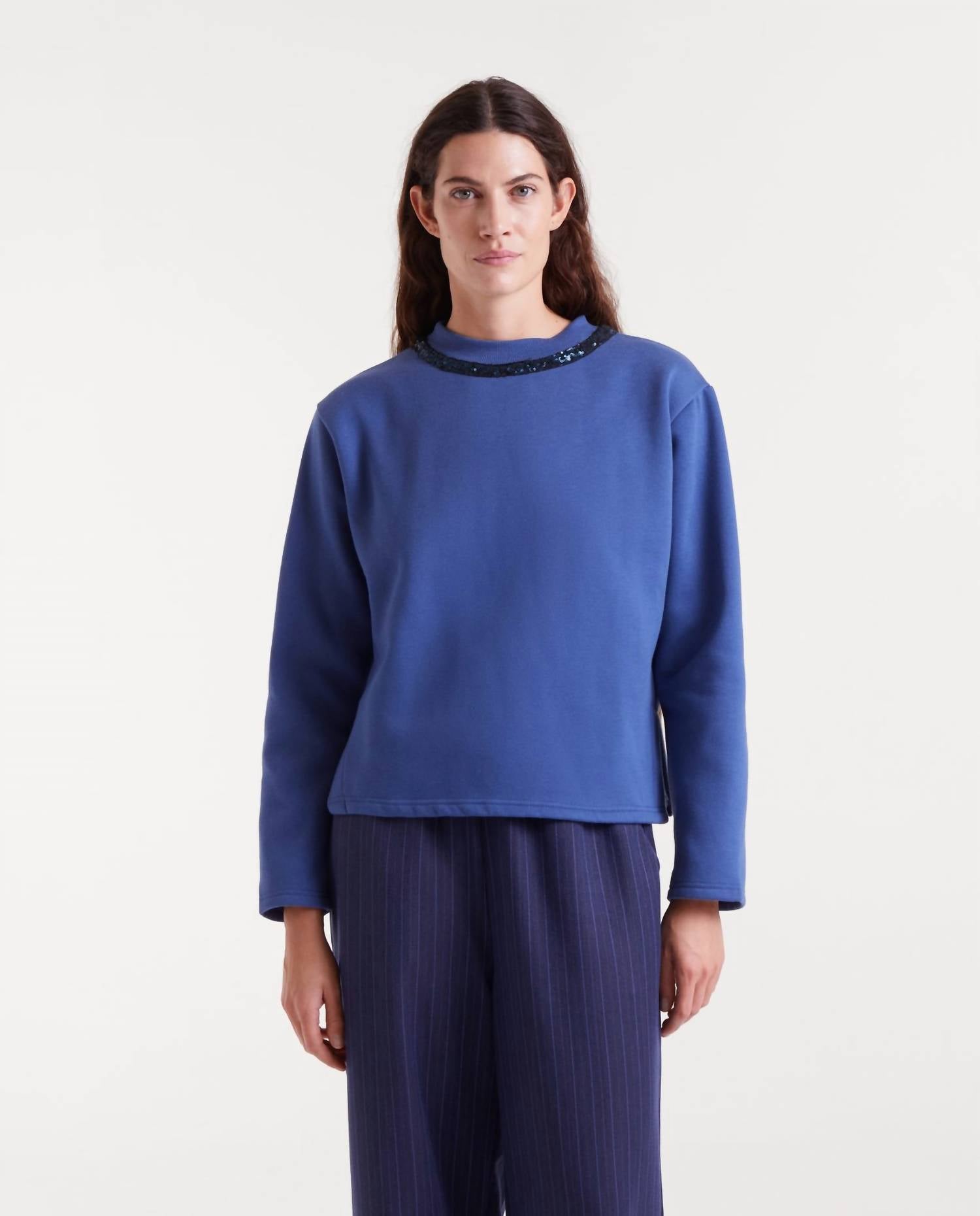 Compania Fantastica - Sequin Crewneck Sweater