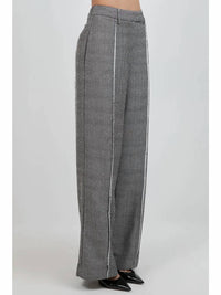 Whiteroom+Cactus - Fray Edge Detailed Straight Leg Trousers