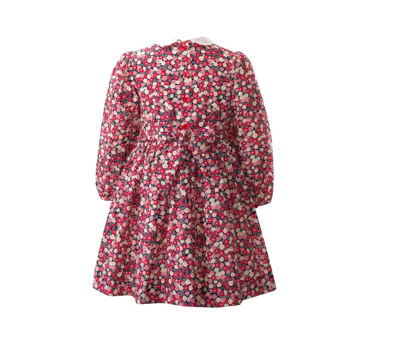 Rachel Riley - Girls Bow Smocked Dress