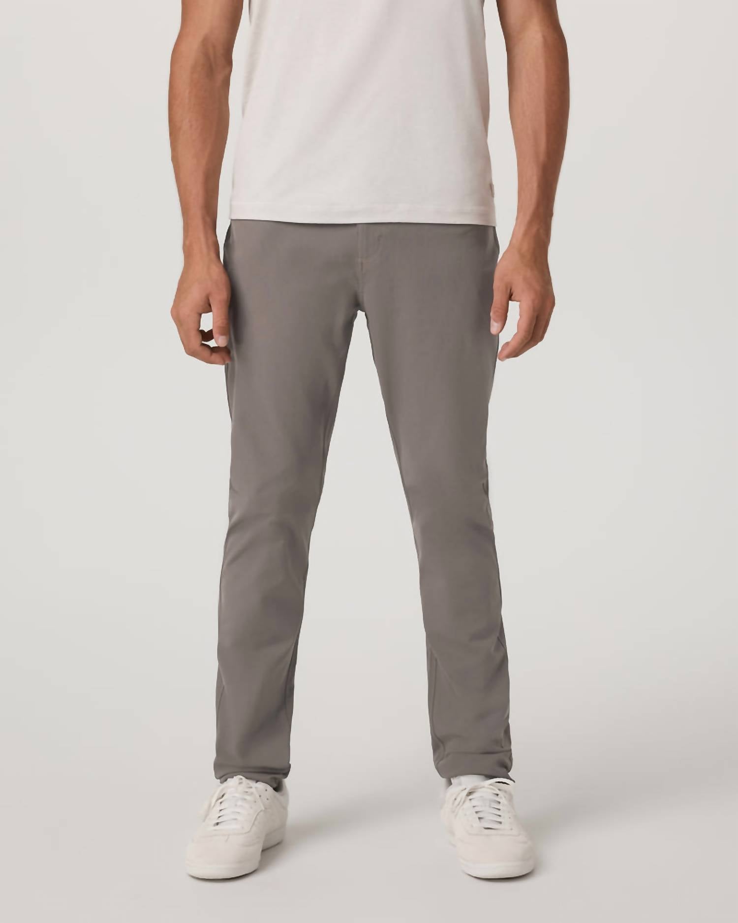 Vuori Meta Athletic Slim Fit Pant in warm grey - men's pants