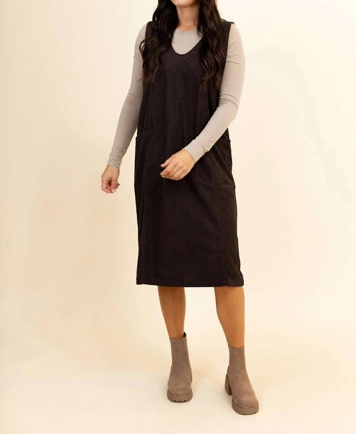 Tea N Rose - Wells Overall Dress