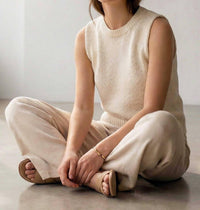 Fifteen Twenty - Kimmy Keyhole Sweater Tank Top